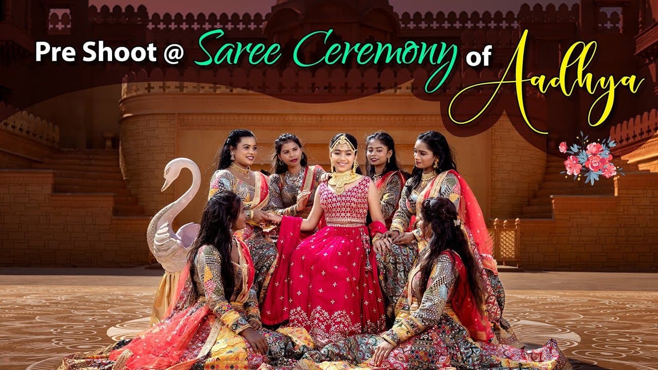 Aadhya Pre-Half Saree Ceremony